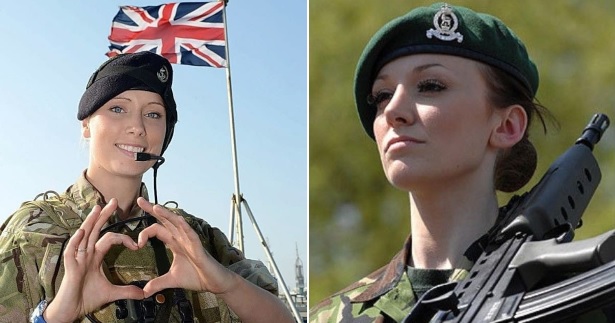 10 Most Attractive Female Armed Forces | Beautiful Women ...