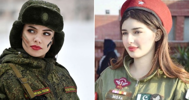 10 Most Attractive Female Armed Forces Beautiful Women Soldiers