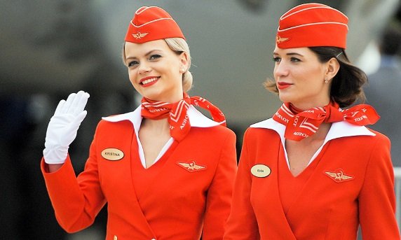 Aeroflot:- Most Beautiful Flight Attendants