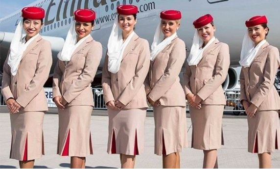 Emirates:- 10 Most Attractive Airlines Stewardess in the World, Most Beautiful Flight Attendants